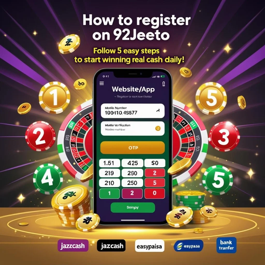 How to Register on 92 Jeeto